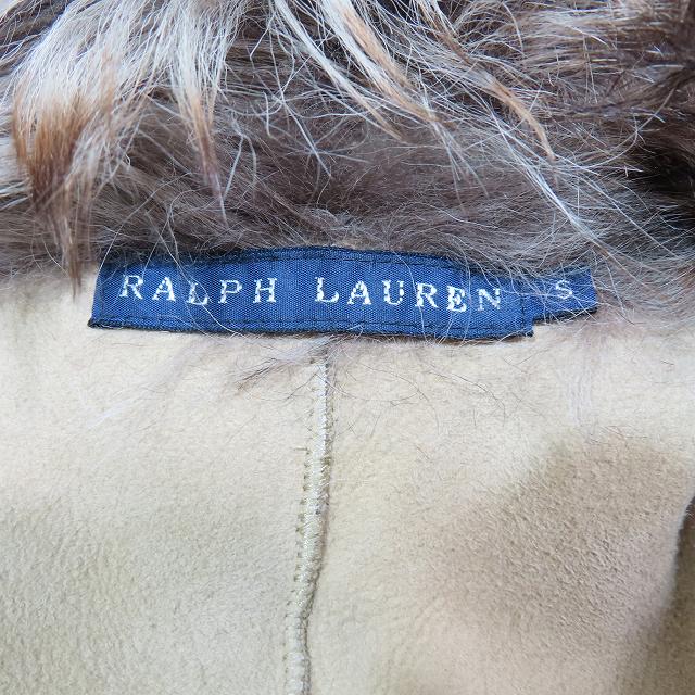 Ralph Lauren - ラルフローレン RALPH LAUREN ラムムートン ファーベスト アウター ラルフローレン RALPH LAUREN ラムムートン ファーベスト アウター
