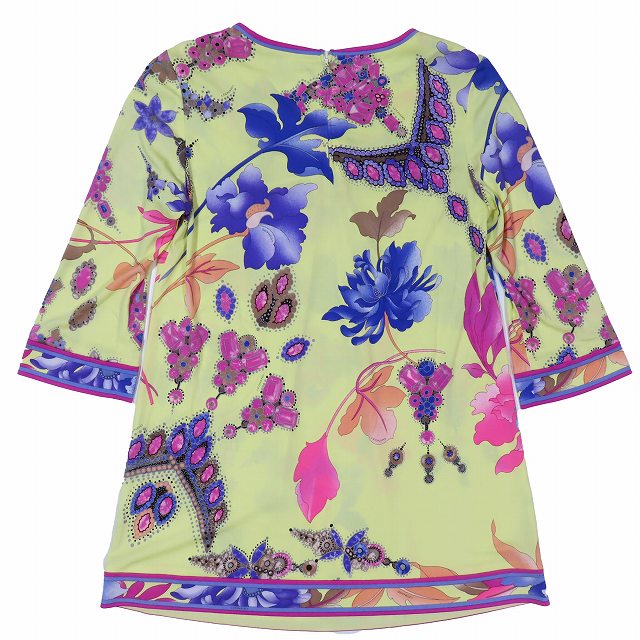 LEONARD 花柄チュニック 長袖 サイズ38