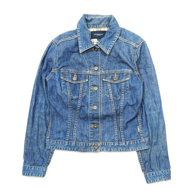 バーバリー ロンドン BURBERRY LONDON ノバチェック デニムジャケット 