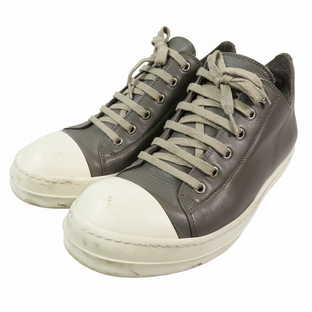 リックオウエンス Rick Owens LOW SNEAKS ローカット スニーカー 牛革 