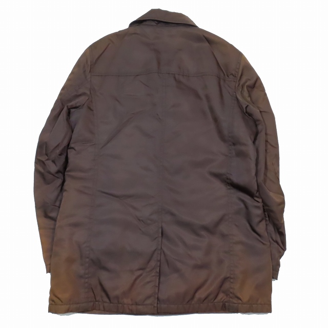 プラダ PRADA MILANO ナイロン トレンチ ピーコート 中綿ジャケット  