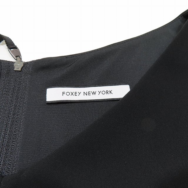 2017年製 フォクシーニューヨーク FOXEY NEW YORK ノースリーブ 