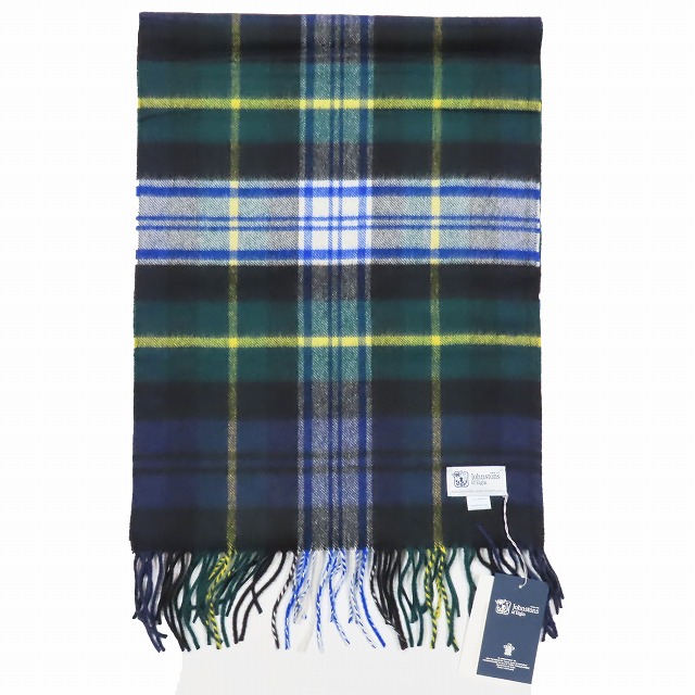 未使用品 ジョンストンズオブエルガン Johnstons of Elgin カシミヤ100 