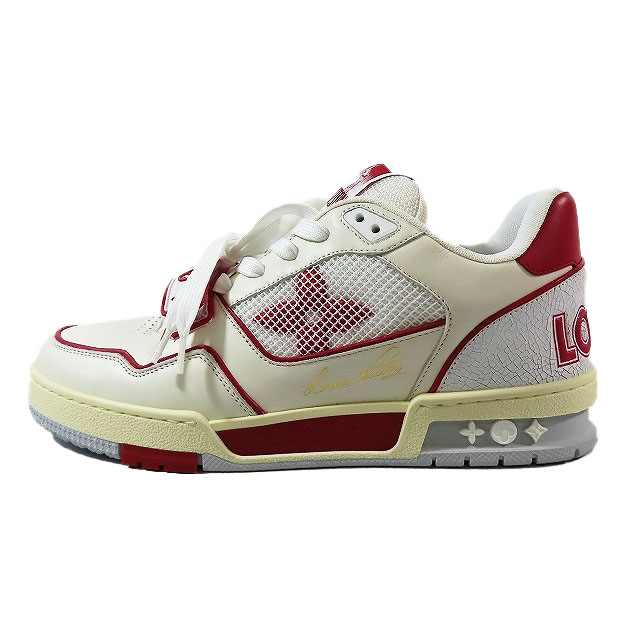 未使用品 21AW ルイヴィトン LOUIS VUITTON TRAINER LINE SNEAKER VEIL 