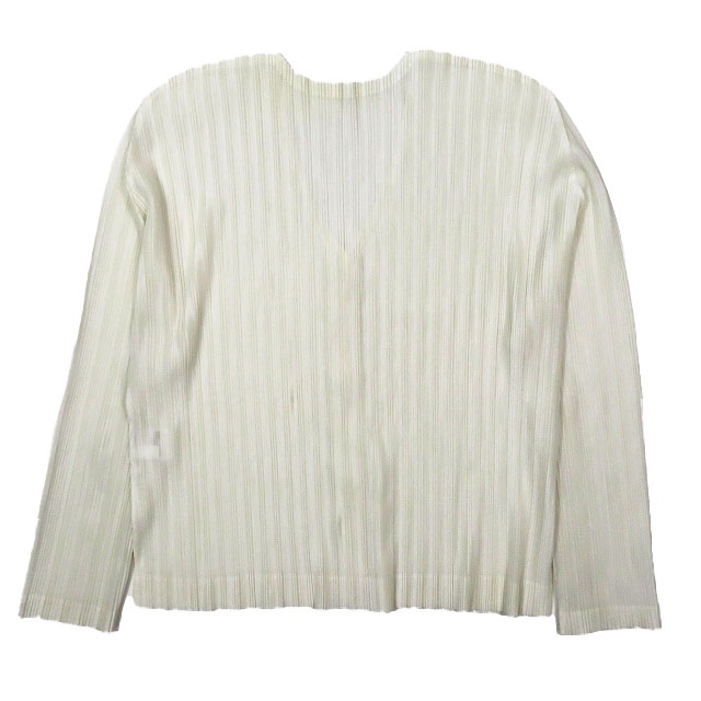 美品 プリーツプリーズ PLEATS PLEASE イッセイミヤケ 4B ノーカラー 