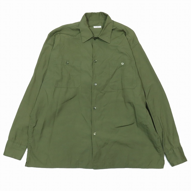 17AW コモリ COMOLI OD オープンカラーシャツ 長袖 カットソー 1  