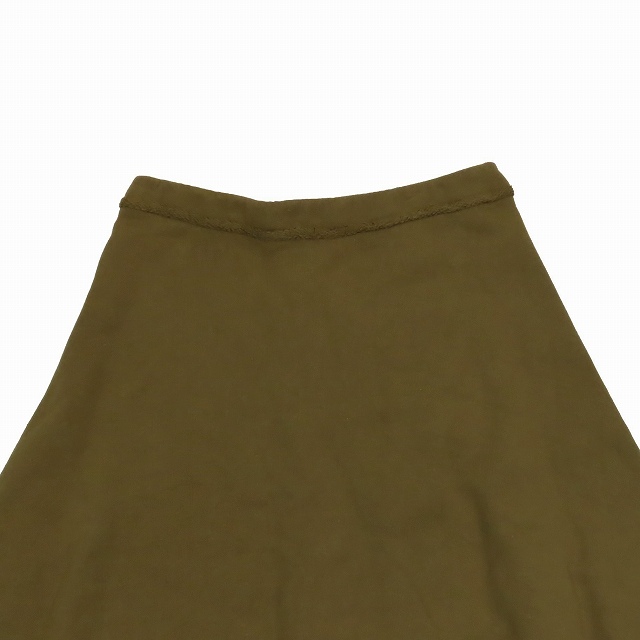 ATON SUVIN NATURAL DYE Aラインスカートエイトン