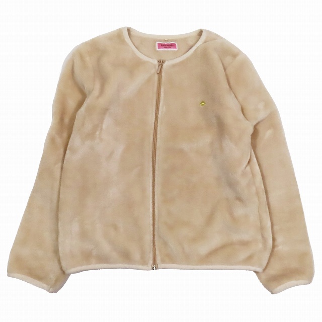 ケイトスペード KATE SPADE 子供服 フリース ボア ジャケット ブルゾン 