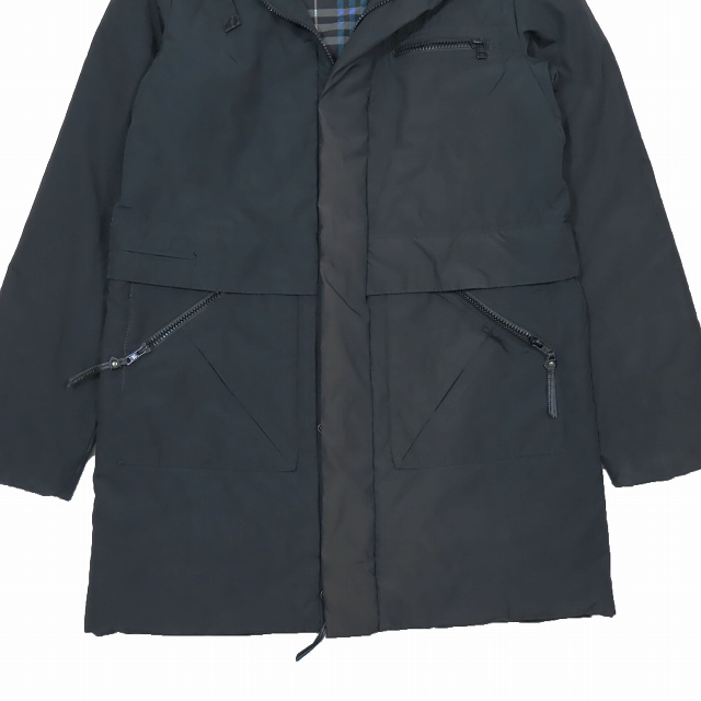 BURBERRY BLUE LABEL ロングコート 中綿コート ノバチェック