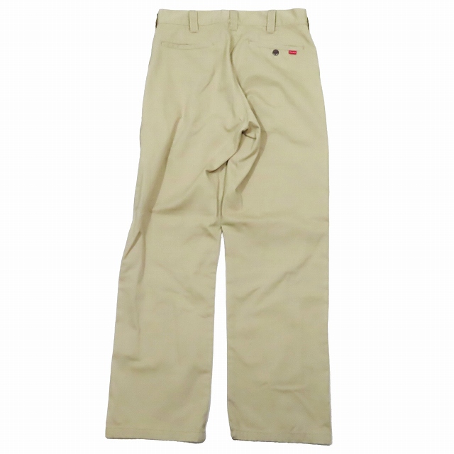シュプリーム SUPREME チノパン ワークパンツ ロング ジップフライ 30 