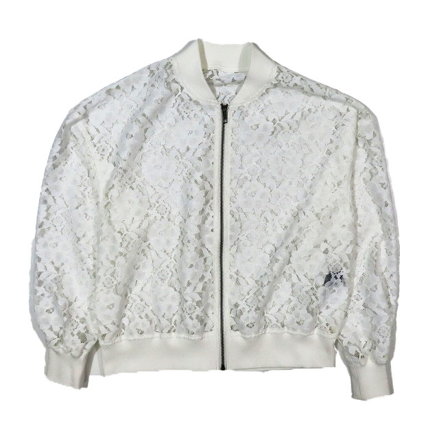 24SS ロイスクレヨン Lois CRAYON レース 花柄 ブルゾン カーディガン 