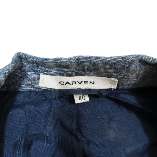 カルヴェン CARVEN テーラードジャケット シングル 2B ウール