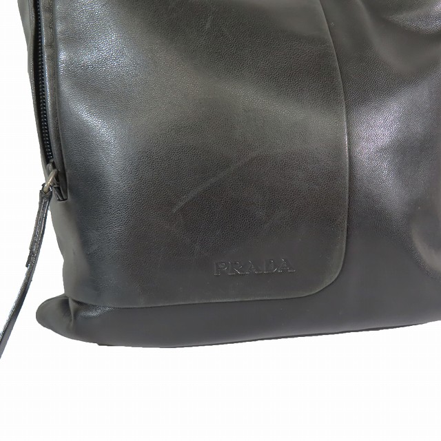 プラダ PRADA ヴィンテージ レザー ボディバッグ ショルダーバッグ  