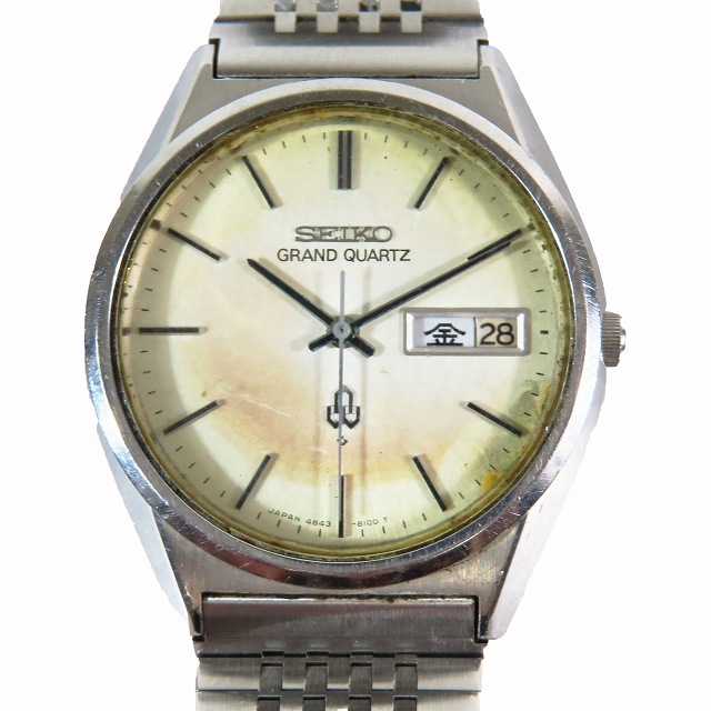 訳あり品 ジャンク品 セイコー SEIKO ヴィンテージ グランドクォーツ 
