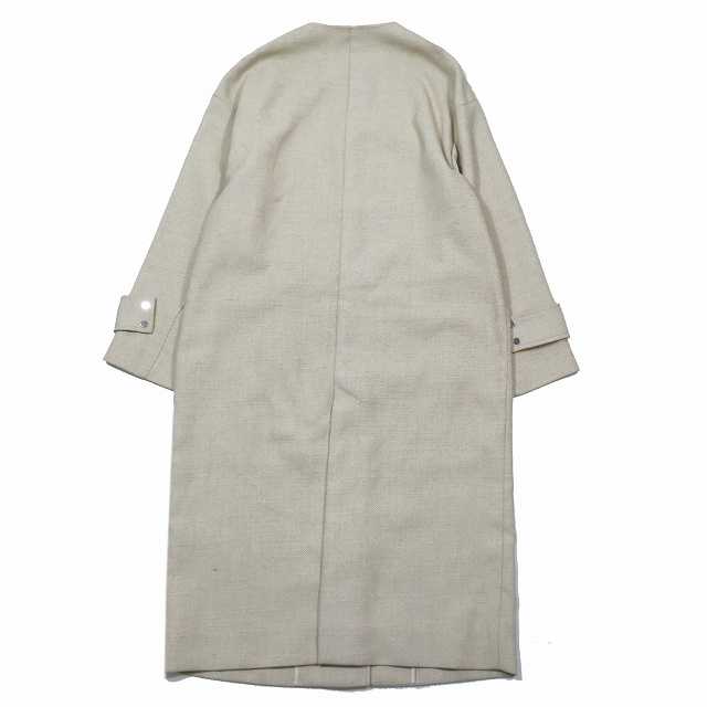 ユナイテッドアローズ UNITED ARROWS UBCフェイクリネン ノーカラー 