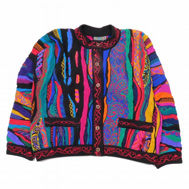 未使用品 90s vintage ヴィンテージ クージー COOGI 3D 立体 ウール100  
