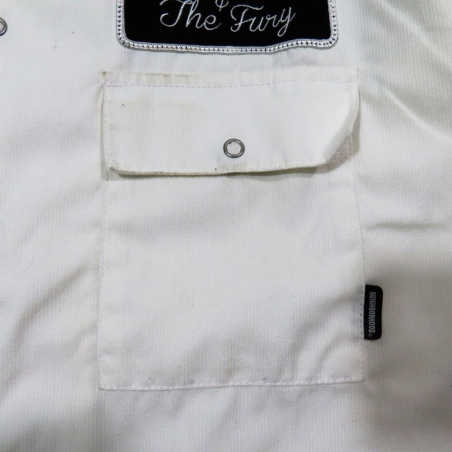 23AW ネイバーフッド NEIGHBORHOOD STRIPE WORK SHIRT ストライプ 
