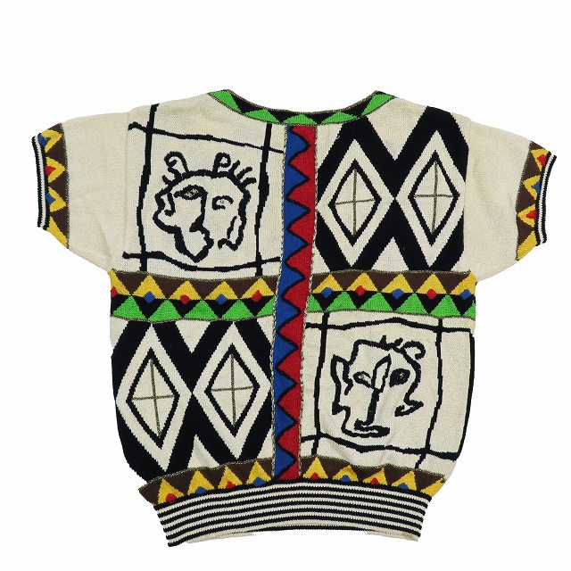 ヨシユキコニシ YOSHIYUKI KONISHI ficce フィチェ 半袖 総柄 オーバー  