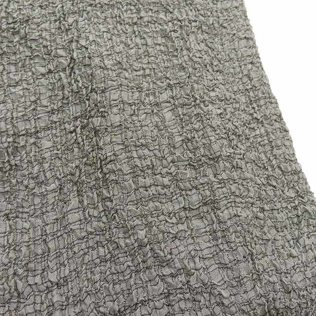 ヨーガンレール JURGEN LEHL シルク プリーツ加工 ロングタイト  