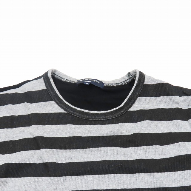 【ビッグシルエット】コムデギャルソンオム ボーダーTシャツ 07SS コムデギャルソンオム COMME des GARCONS HOMME Tシャツ
