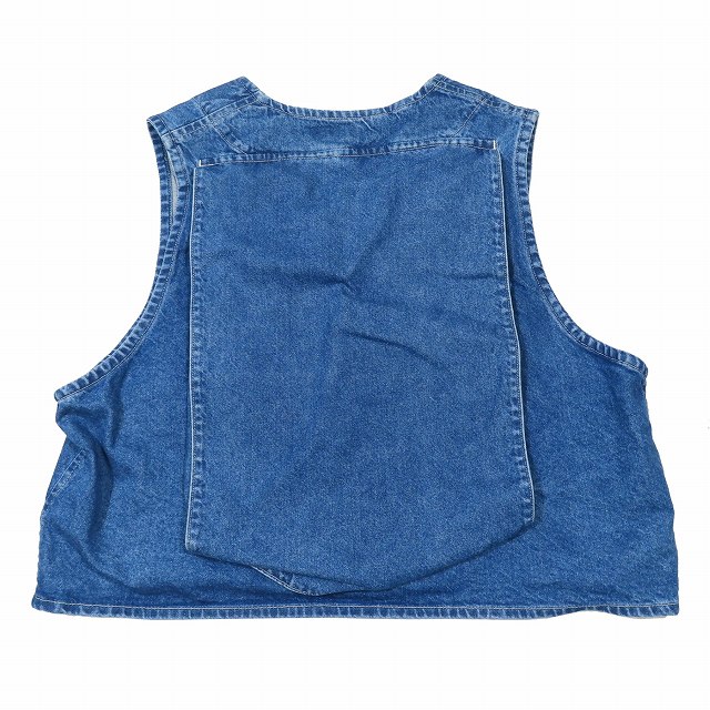 24SS サスクワァッチ × キャサリンハムネット デニム ベスト 317P
