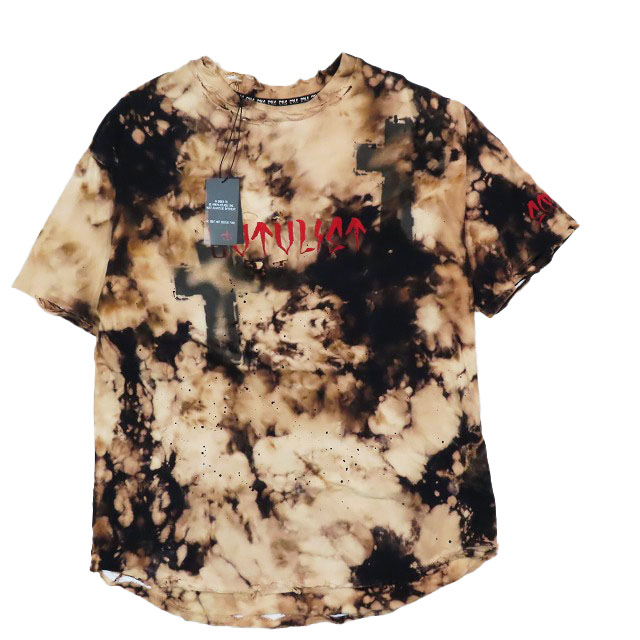 cvtvlist PROCLUB　ブリーチ　Tシャツ カタリスト CVTVLIST ブリーチ ダメージ加工 Tシャツ カットソー