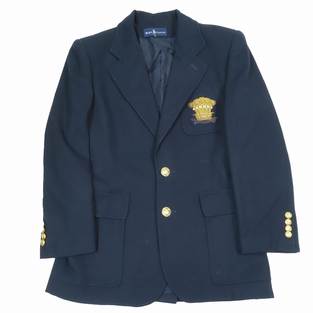 新品・タグ付き】DESARBRE クルーネックデザイン金ボタンロング