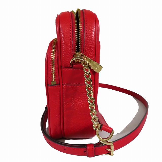 新品未使用MICHAEL KORSショルダーバッグ赤｜ファッション