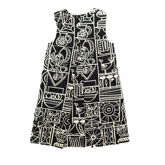 MARELLA ひざ丈ワンピース マレーラ MARELLA 膝丈 ワンピース イラスト プリント 総柄