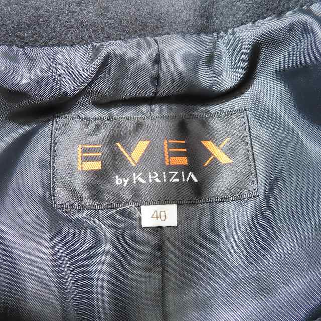 エヴェックス バイ クリツィア EVEX by KRIZIA スタンドカラー
