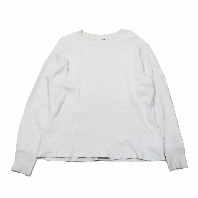 ハイク HYKE サーマル Tシャツ 長袖 ラウンドネック カットソー プル 