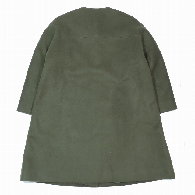 21AW セオリーリュクス theory luxe SUPER SEEK MIHA ノーカラーコート