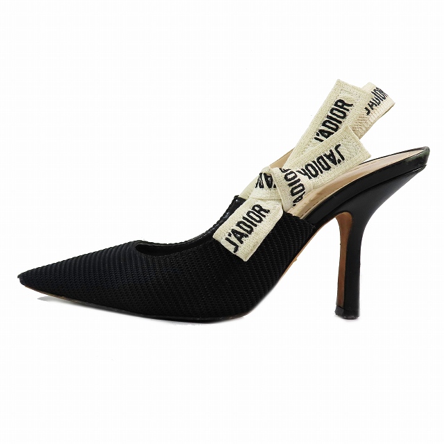 Dior　スリングバックパンプス　国内正規品　ハイヒール　ポインテッドトゥ Dior ポインテッドトゥ スリングバック ハイヒール
