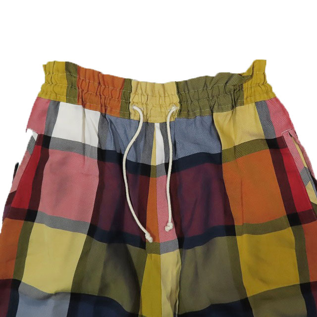 ワイズ Y's ヨウジヤマモト YOHJI YAMAMOTO サルエルパンツ チェック柄