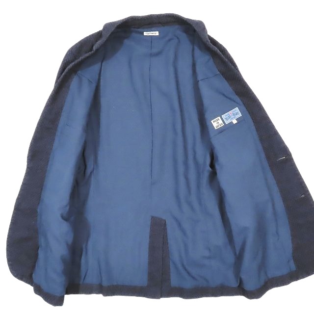 ブルーブルー BLUE BLUE 藍染め インディゴ テーラード ジャケット 2B