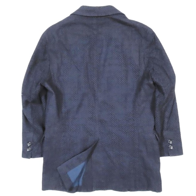 ブルーブルー BLUE BLUE 藍染め インディゴ テーラード ジャケット 2B