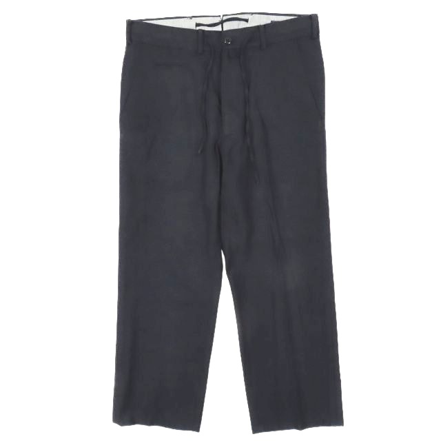 美品メンズ 45RPM フォーティーファイブ アールピーエム インディゴ染め スウェットデニム ジャケット3藍染　Pコート切りっぱなしデザイン 美品 45R フォーティーファイブアール 藍染め フラワープリント ロング