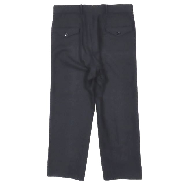 美品メンズ 45RPM フォーティーファイブ アールピーエム インディゴ染め スウェットデニム ジャケット3藍染　Pコート切りっぱなしデザイン 美品 45R フォーティーファイブアール 藍染め フラワープリント ロング