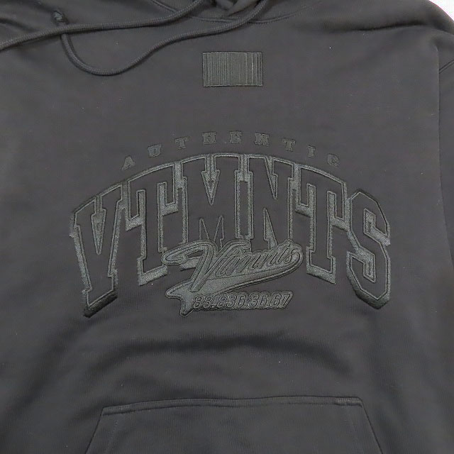 美品 22AW ヴェトモン ベトモン VETEMENTS VTMNTS COLLEGE