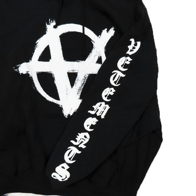 美品 23AW ヴェトモン ベトモン VETEMENTS アナーキー ロゴ