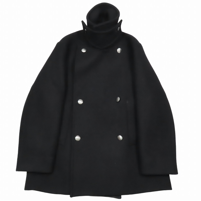 22AW ジルサンダー JIL SANDER Caban Coat メルトンウール ピーコート 