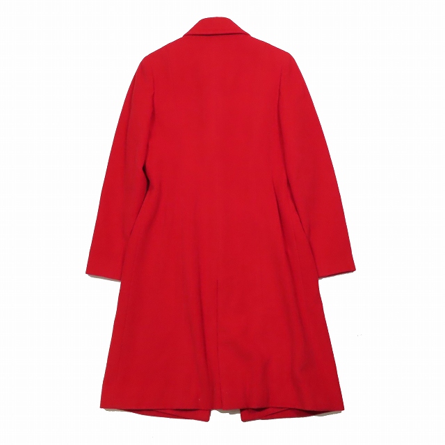 クイーンズコート QUEENS COURT ウール ステンカラーコート ロング