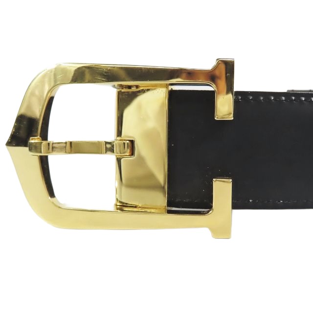Cartier カルティエ C アロンジェ リバーシブル ベルト レザー