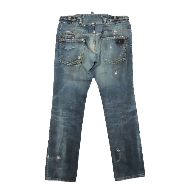 DSQUARED2 ヴィンテージ　ダメージデニム 48 グレー ディースクエアード DSQUARED2 初期 ヴィンテージ デニム