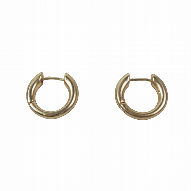 バレンシアガ BALENCIAGA フープ ピアス ロゴ 刻印 アクセサリー 