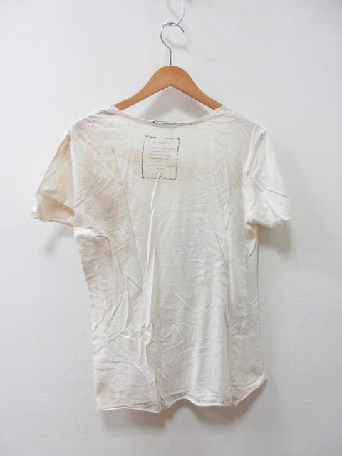 goa ヴィンテージ　ムラ染め　カットソー ゴア goa Tシャツ カットソー プリント ムラ染め F ベージュ系