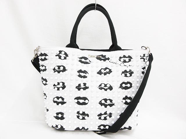 ドレスキャンプ DRESSCAMP 2way ショルダー トートバッグ スタッズ  