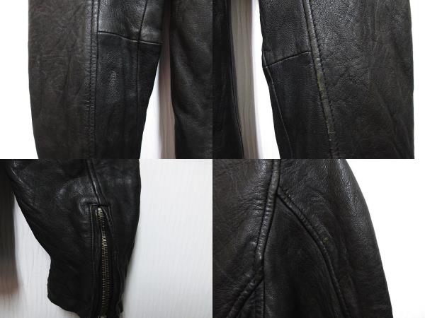 SHELLAC シェラック 羊革ジップグローブ ブラック 新品未使用 SHELLAC