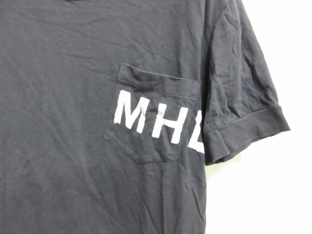 【定番】マーガレットハウエル MHL. 半袖 ポケット ロゴ Tシャツ 2 ♪ MHL. Tシャツ 2 白 ポケット マーガレットハウエル - メルカリ