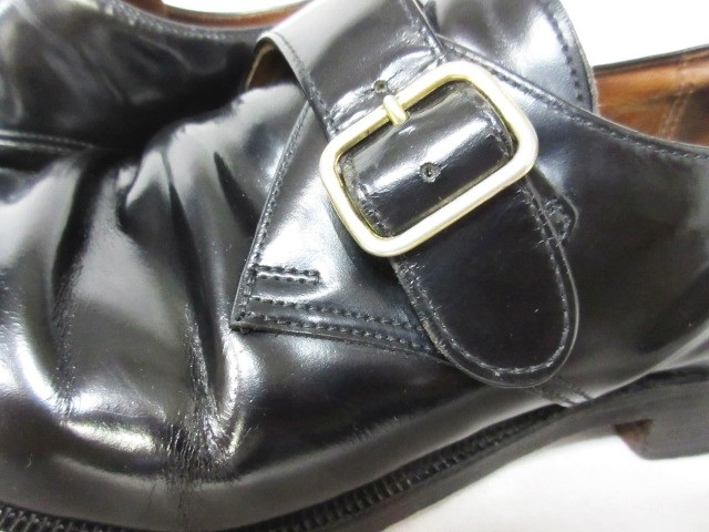 ポールスミス別注 クロケットandジョーンズシングルモンク